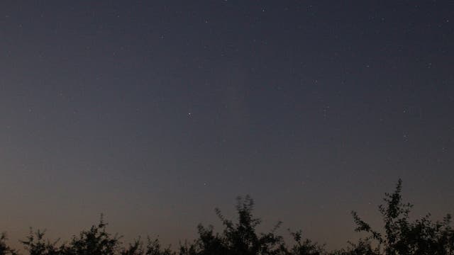 Saturn am Morgenhimmel