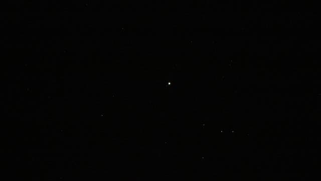 Saturn und Neptun in gegenseitiger Konjunktion