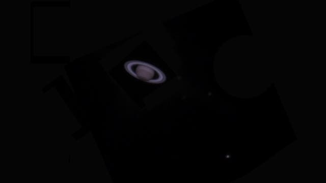 Saturn mit Monden 