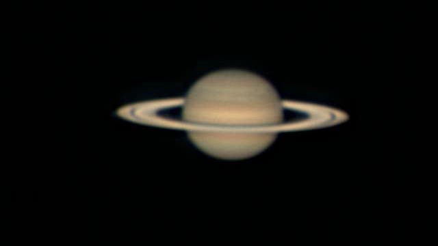 Saturn einen Tag vor der Opposition