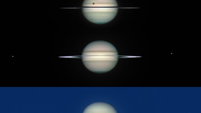 Saturns Ringkanten-Variationen