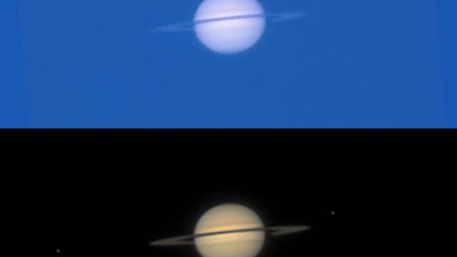 Saturn bei Tag und Nacht - 26. Juni 2025