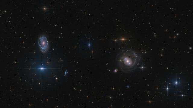 Saurons Auge NGC 4151 und NGC 4145