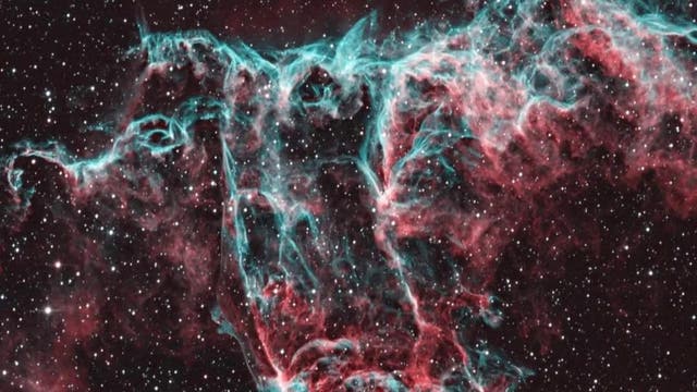Der Fledermausnebel, NGC 6995