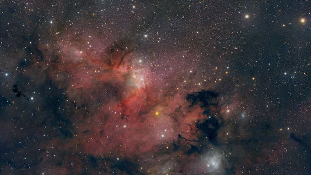 Sh2-155 - Höhlennebel Hybridbild