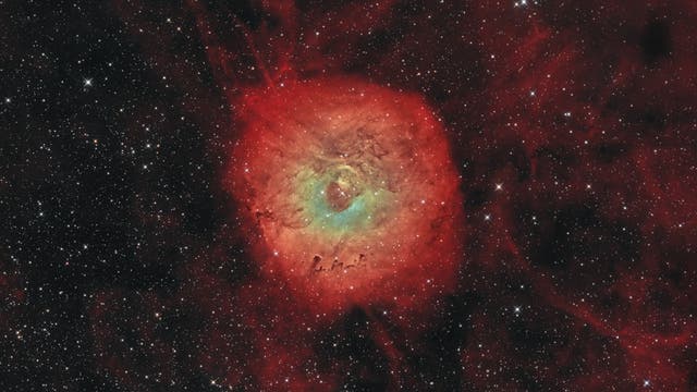 Sh2-170, der Punkt vom Fragezeichen