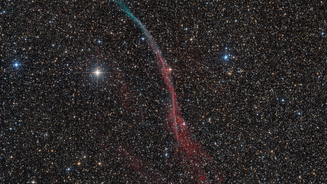Sh2-91 Supernova-Überrest im Schwan