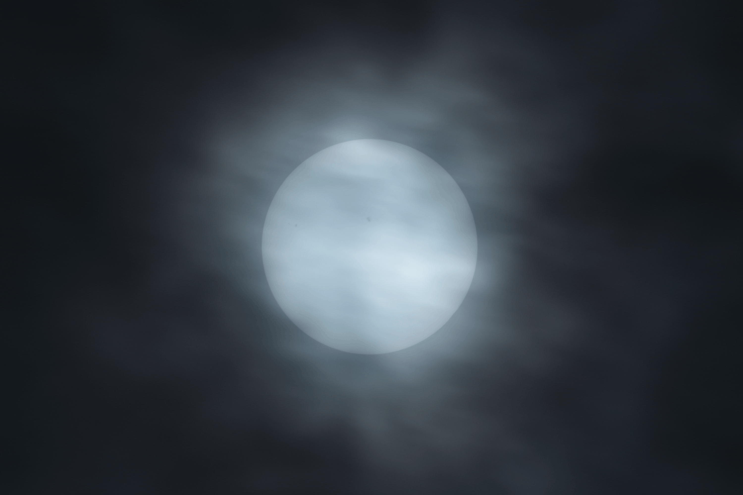 Animated GIF von der Sonnenfinsternis am 8. April 2024