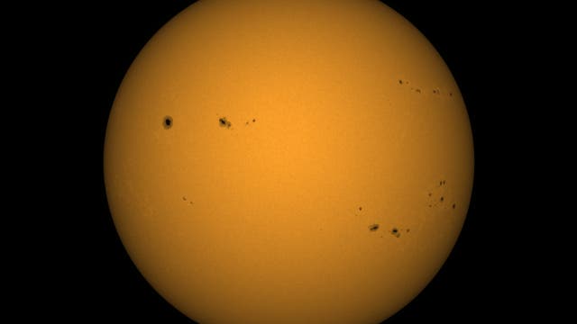 Sonne am 1. November 2024