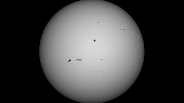 Sonne am 3. April 2025