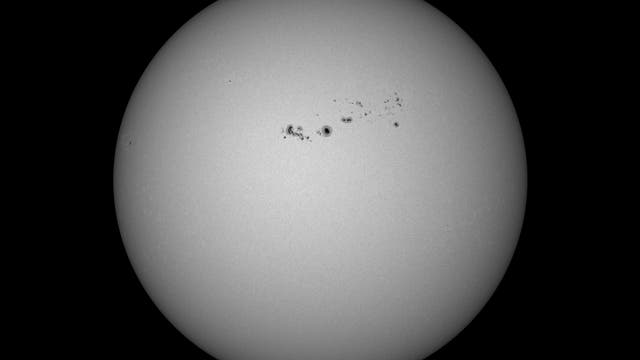 Sonne am 4. Februar 2025