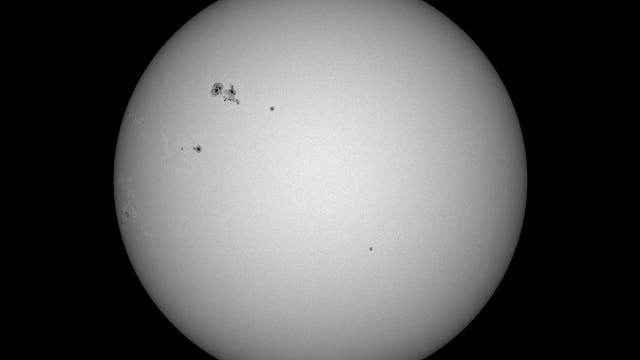 Sonne am 6. November 2025