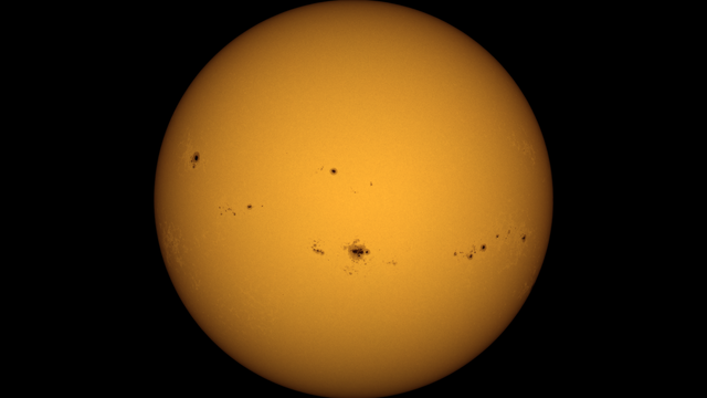 Sonne am 10. August 2024