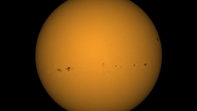 Sonne am 10. November 2024