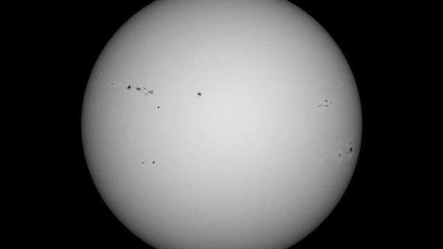 Sonne am 14. Juni 2025