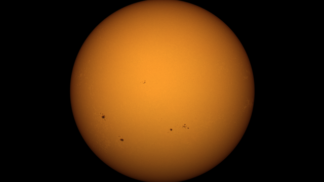 Sonne am 19. September 2024