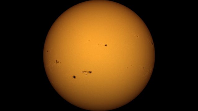 Sonne am 20. August 2024