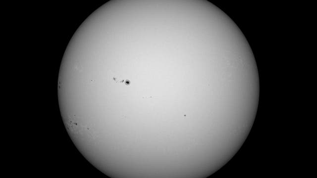 Sonne am 25. August 2025