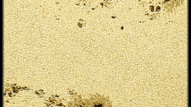Sonnenfleckengruppen am 09. Juni 2014
