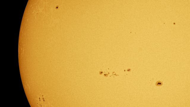 Sonne (Weißlicht) am 5. Juni 2023