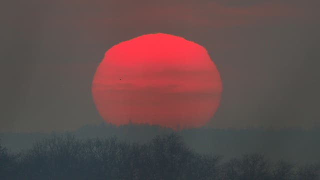 Sonnenaufgang in Meißen