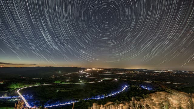 Star Trails on Buscemi