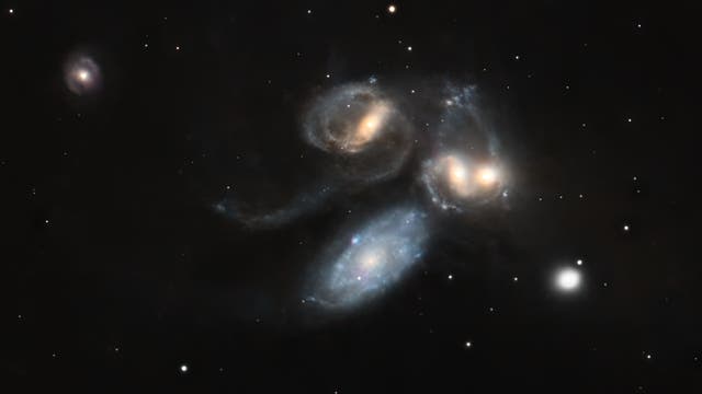 Stephans Quintett - HCG 92 (crop)