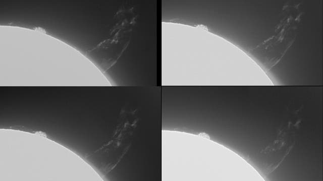 Große Sonnenprotuberanz am 26. Juli 2014