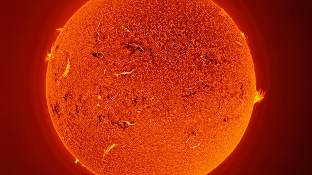 H-alpha Sun
