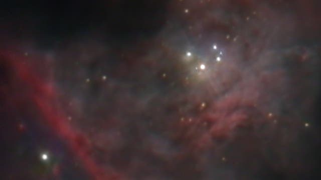 Im Zentrum des Orionnebels