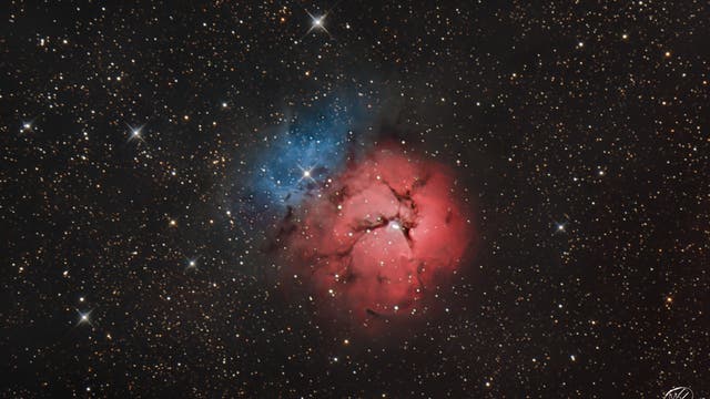 Trifidnebel / Messier 20