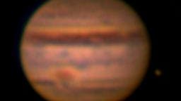 Jupiter und sein Mond Europa