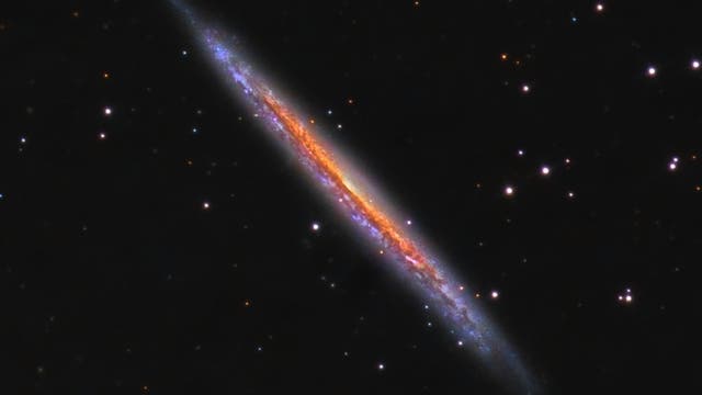 NGC 5907 Galaxis