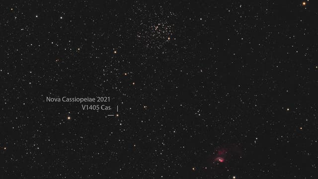 Nova Cassiopeiae 2021 -  V1405 Cas