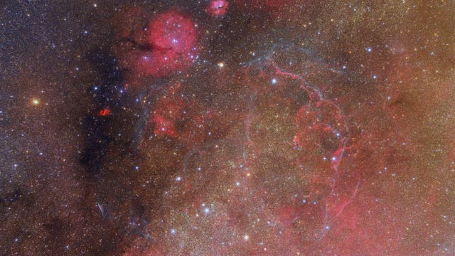Der Vela Supernova-Überrest