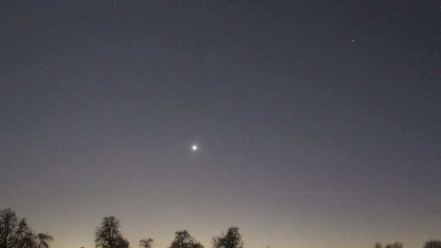 Venus am Abendhimmel
