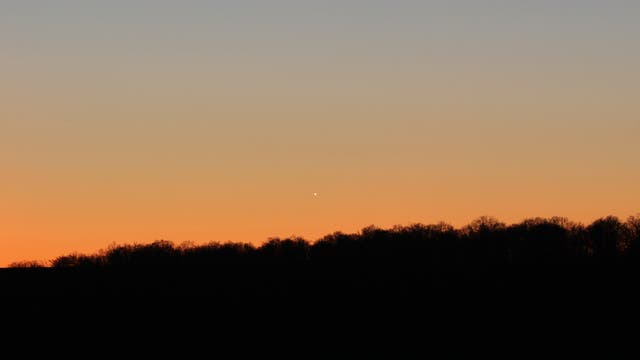 Venus am Abendhimmel