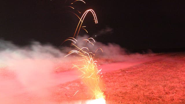 Venus mit Feuerwerk