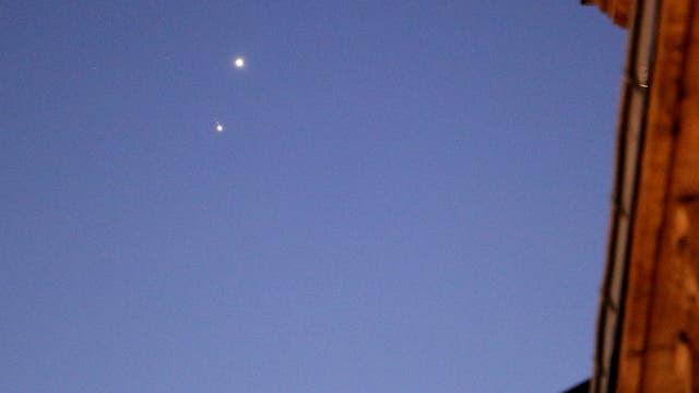 Veuns und Jupiter mit Monden