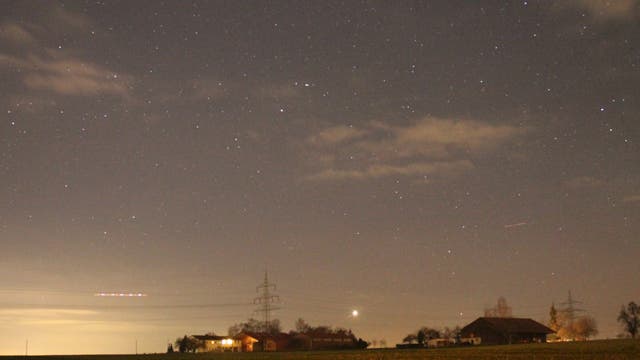 Venus am Abendhimmel des 1.12.2013