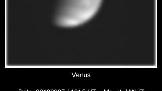 Venus im UV-Licht