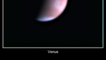 Venus in Falschfarben