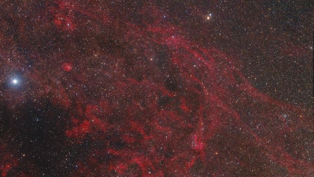 Mosaik heller Nebel nahe Deneb im Schwan