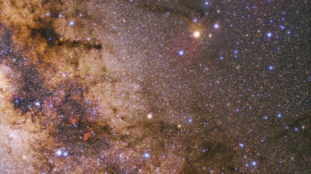 Die Milchstraße im Sternbild Skorpion