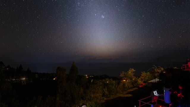 Zodiakallicht auf La Palma