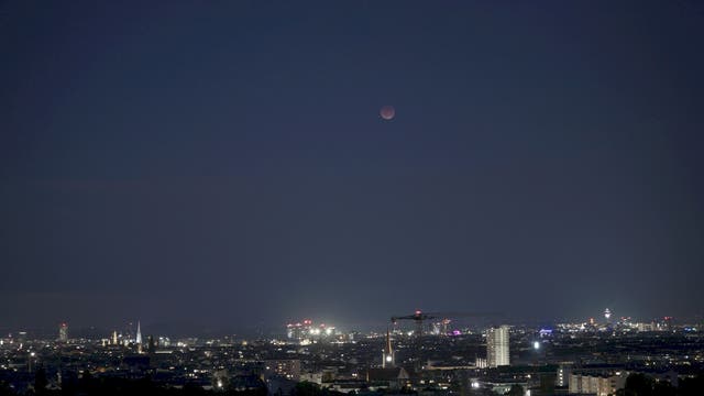 Mondfinsternis über Wien
