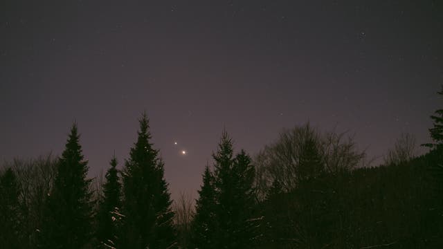 Jupiter und Venus am 28. Februar 2023