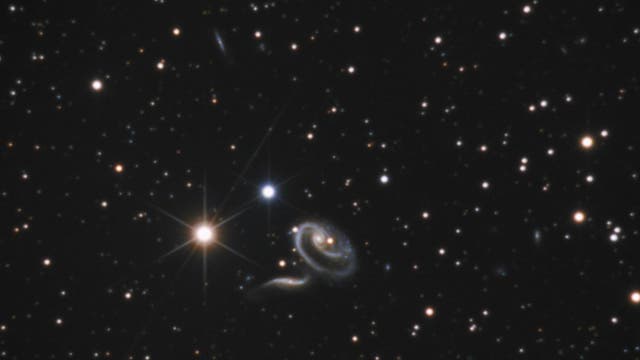 Arp 273 in der Andromeda