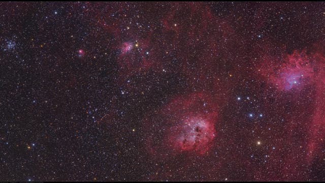 Auriga-Mosaik: von Messier 36 bis IC 405