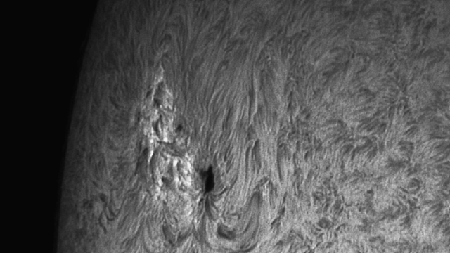 Sonnenfleck 2371 vom 17. Juni 2015 